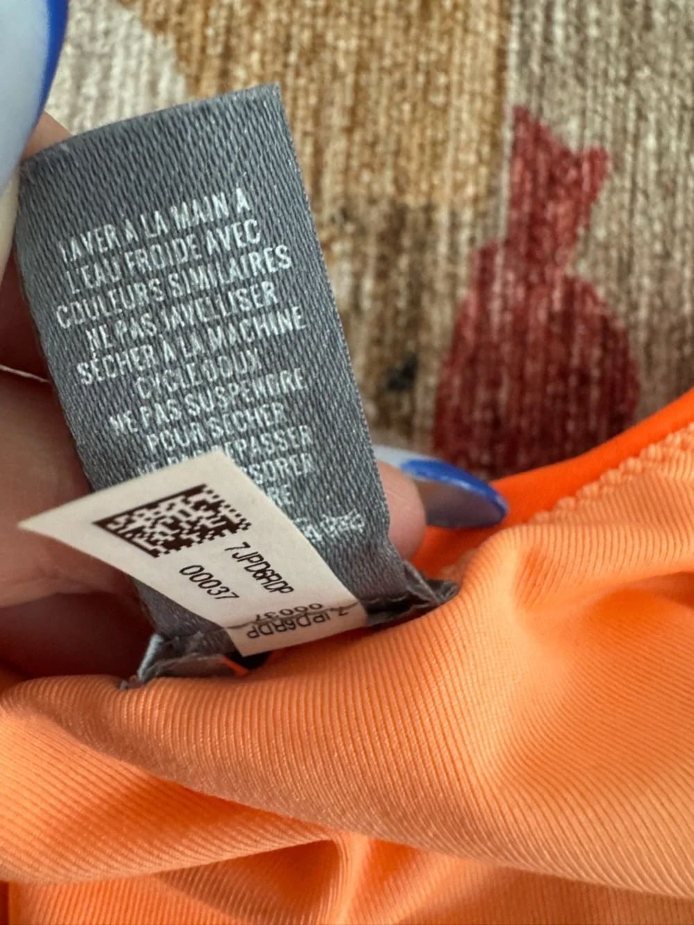 aerie Neon Orange One-Piece Swimsuit - Picture 4 of 5